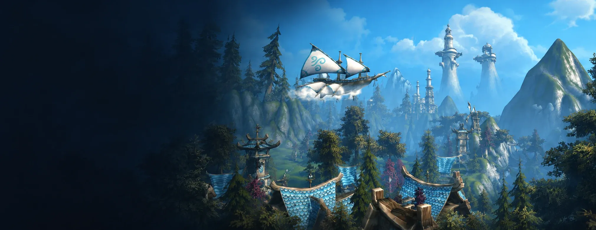 Realm First airship illustration