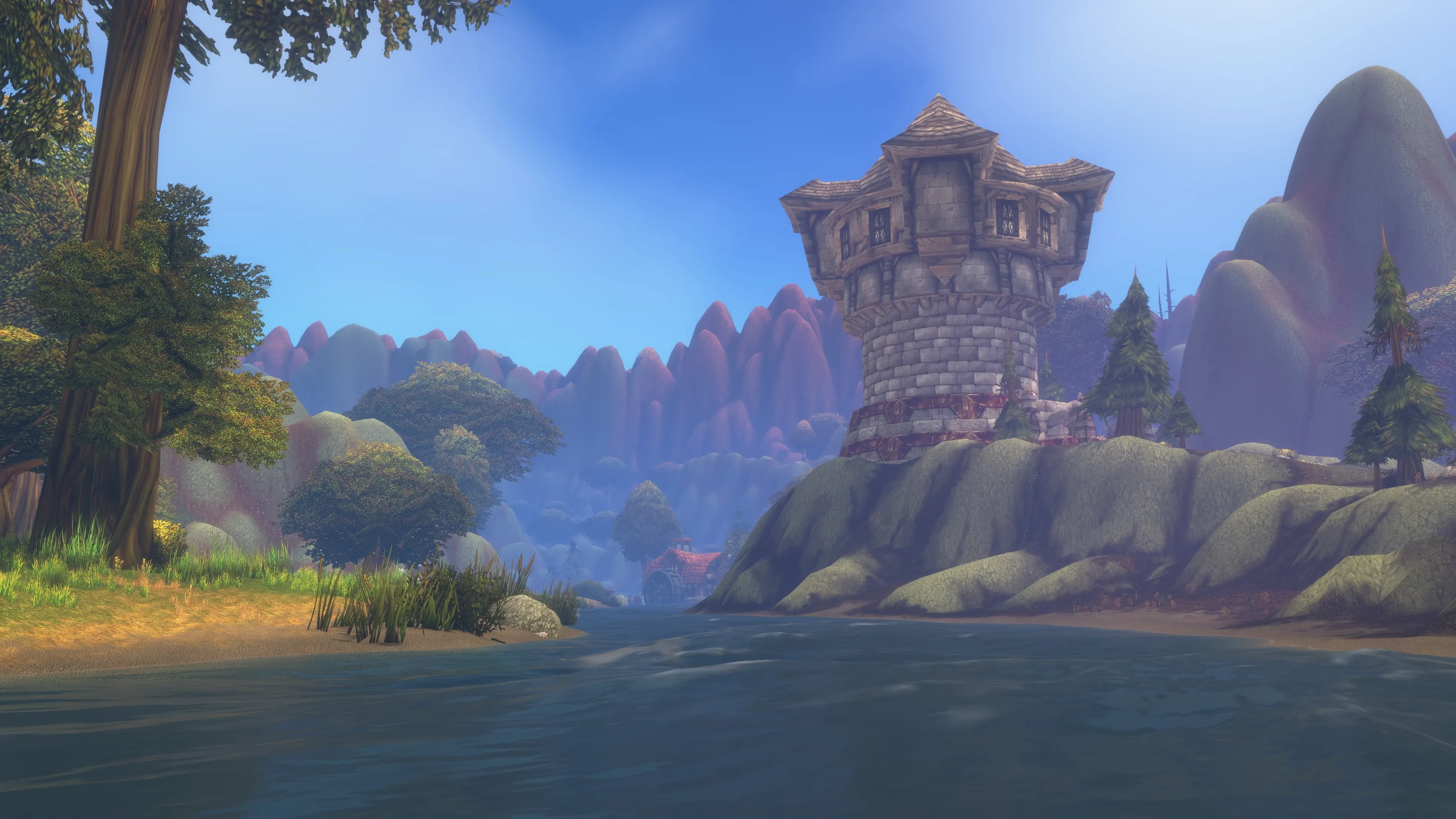 Offizielle Ansicht von Riverglades in World of Warcraft: Forever von Blizzard