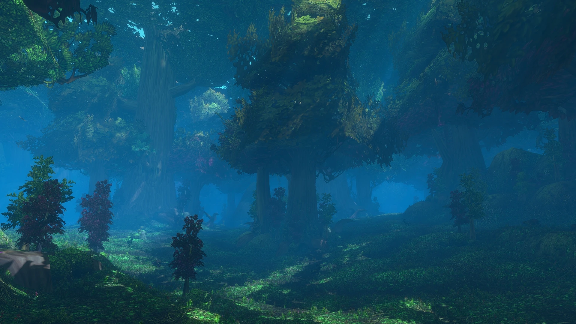 Official Blizzard World of Warcraft: Forever artwork showing a reimagined Azeroth environment